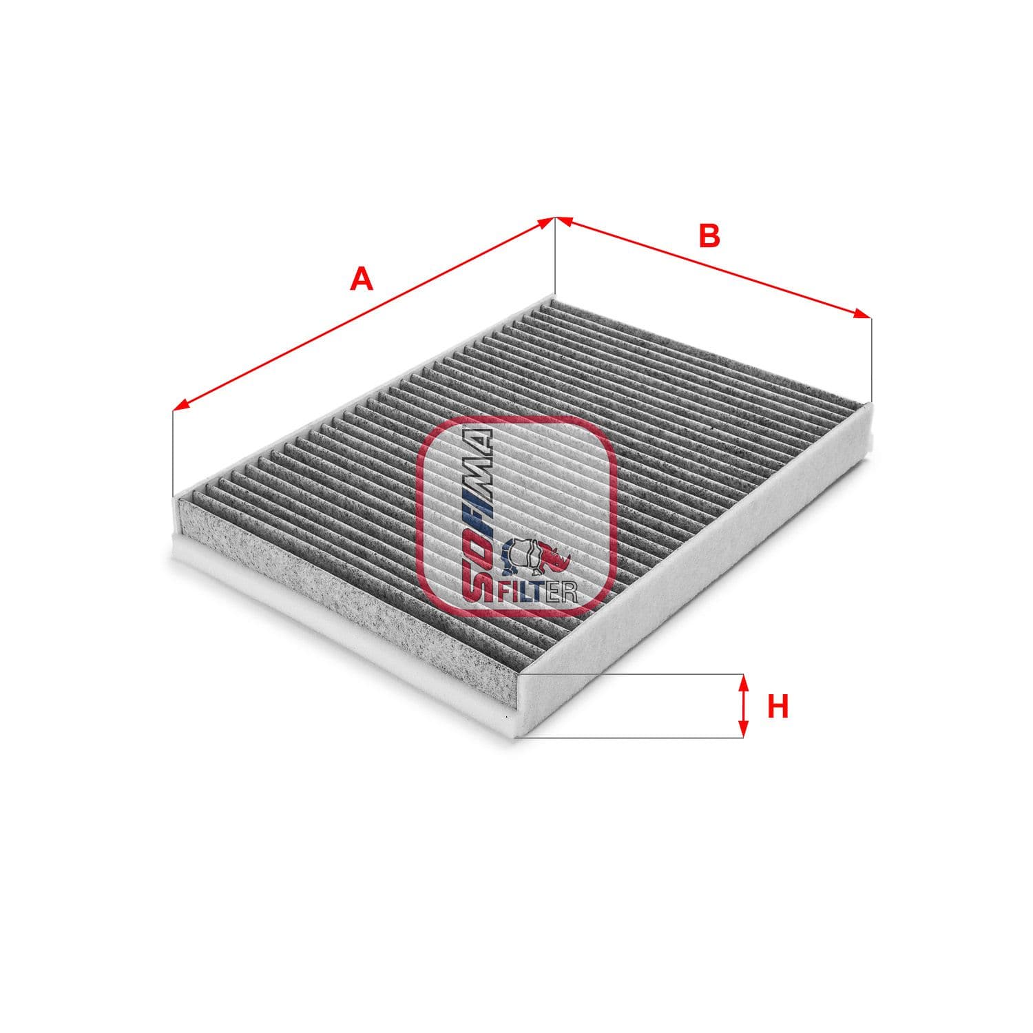 Filtru, aer habitaclu SOFIMA S 4143 CA
