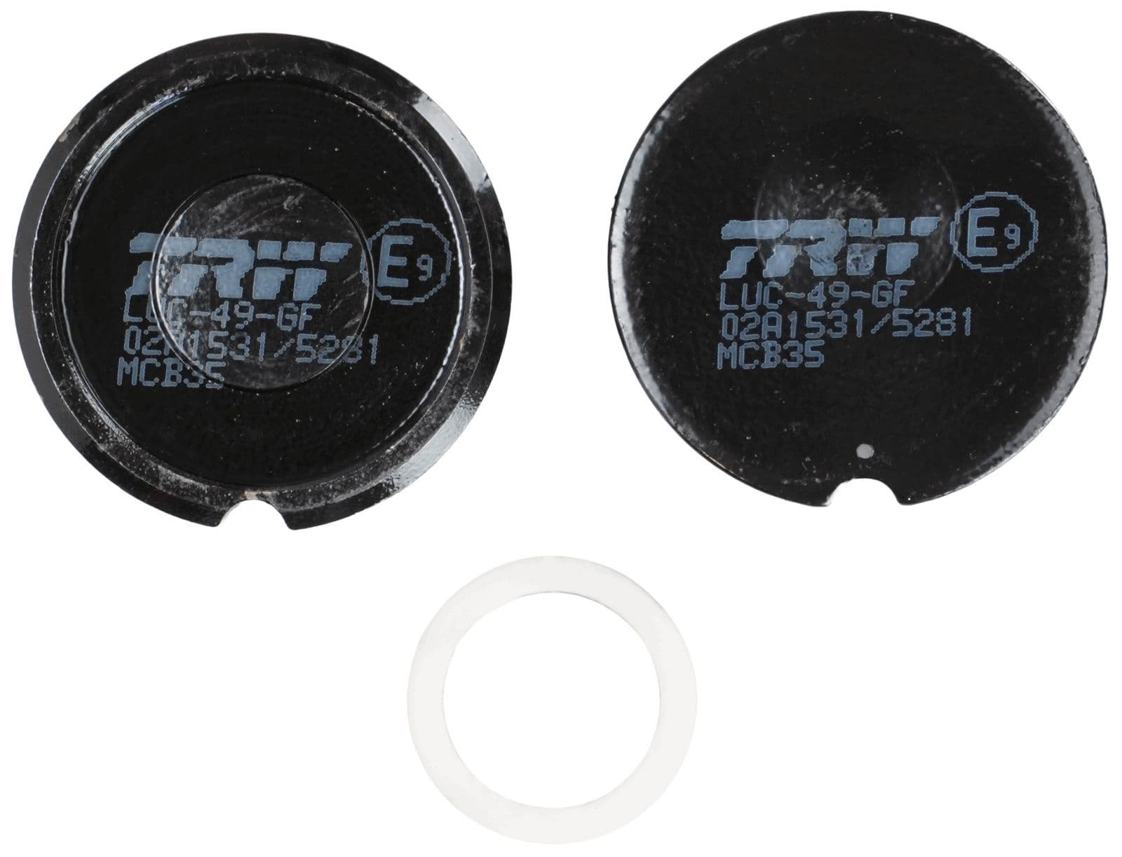 set placute frana,frana disc TRW MCB35