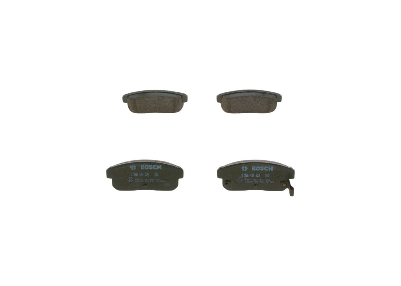 set placute frana,frana disc BOSCH 0 986 494 223