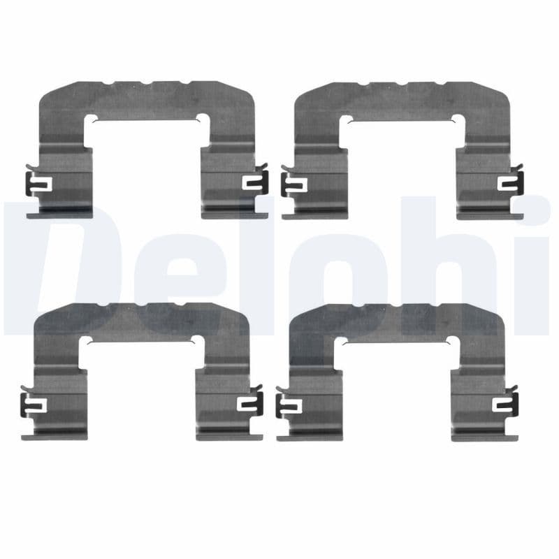 Set accesorii, placute frana DELPHI LX0725