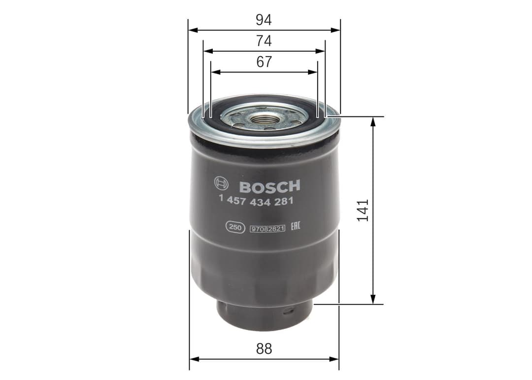filtru combustibil BOSCH 1 457 434 281