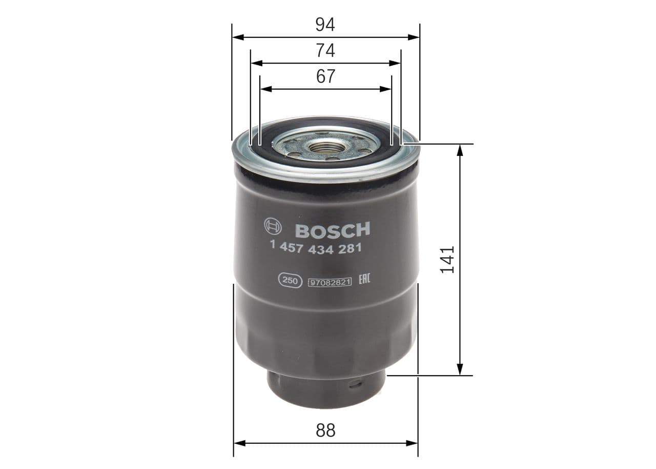 filtru combustibil BOSCH 1 457 434 281