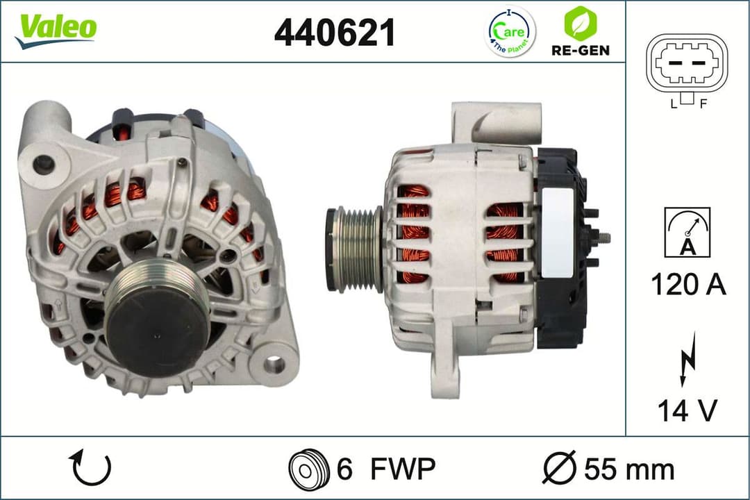 Generator / Alternator VALEO 440621