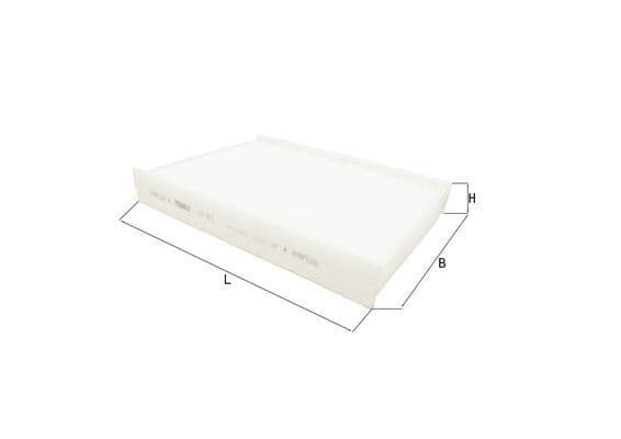 Filtru, aer habitaclu MAHLE LA 811