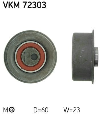 rola intinzator,curea distributie SKF VKM 72303
