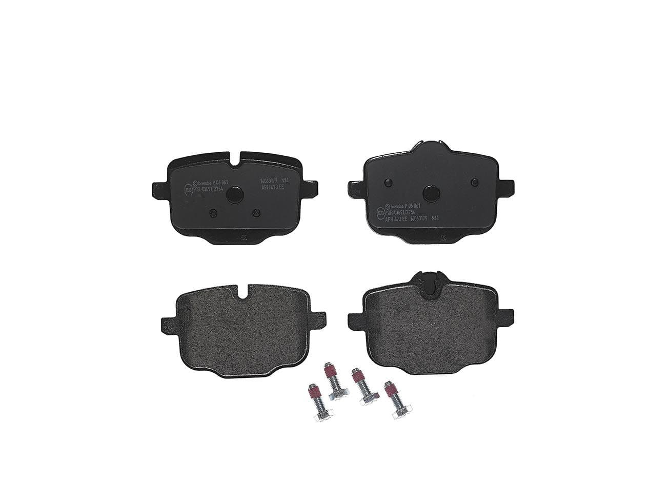 set placute frana,frana disc BREMBO PRIME LINE P 06 061