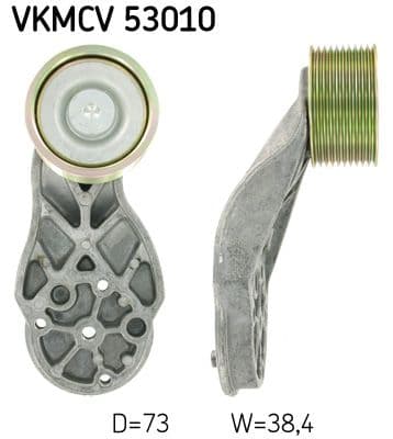 Rola ghidare/conducere, curea transmisie SKF VKMCV 53010