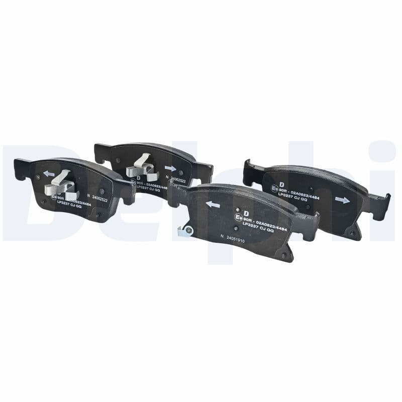 set placute frana,frana disc DELPHI LP3237