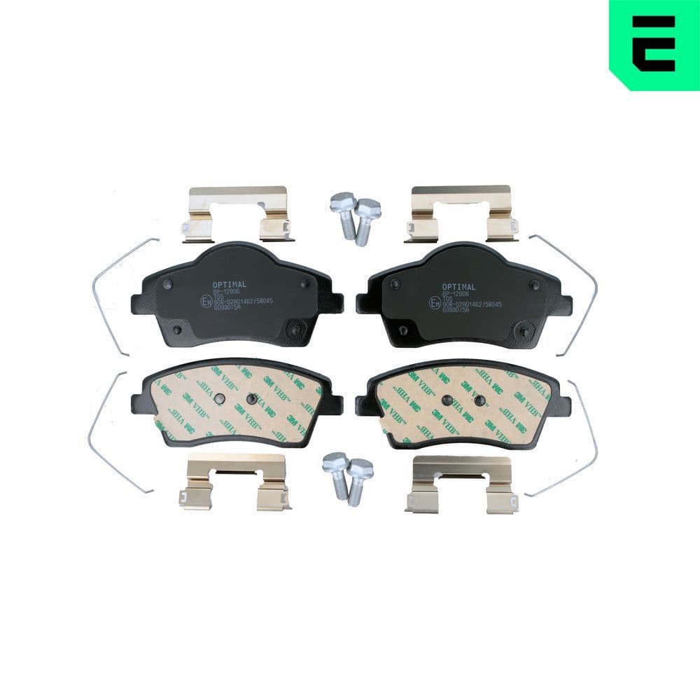 set placute frana,frana disc OPTIMAL BP-12906