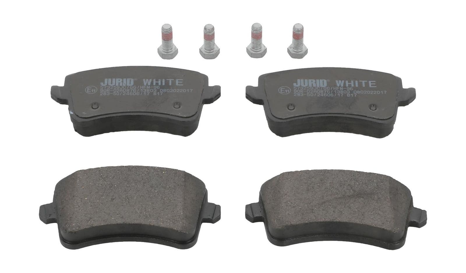 set placute frana,frana disc JURID White Low Dust 573259JC