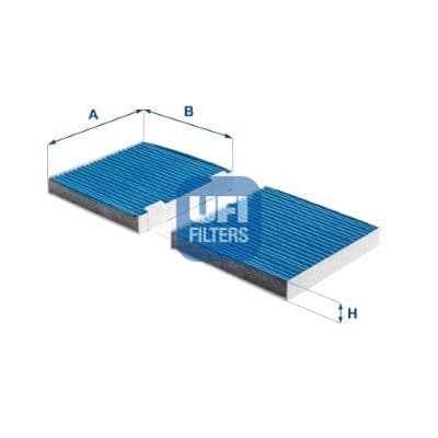 Filtru, aer habitaclu UFI ARGENTIUM 34.241.00