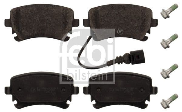 set placute frana,frana disc FEBI BILSTEIN 16860
