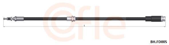 Furtun frana COFLE 92.BH.FD005