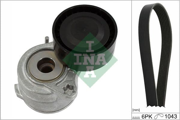 Set curea transmisie cu caneluri Schaeffler INA 529 0419 10