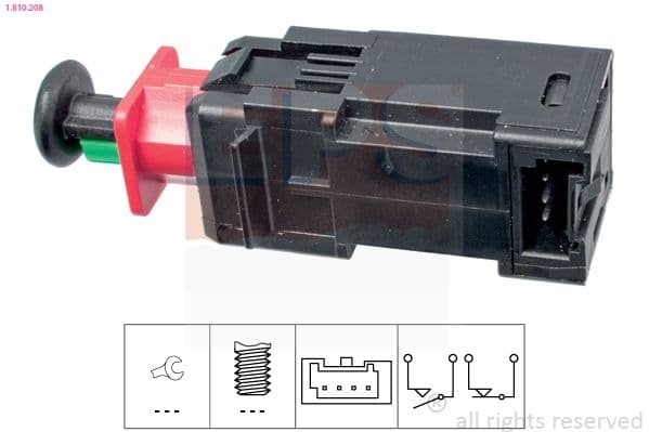 Comutator lumini frana EPS Made in Italy - OE Equivalent 1.810.208