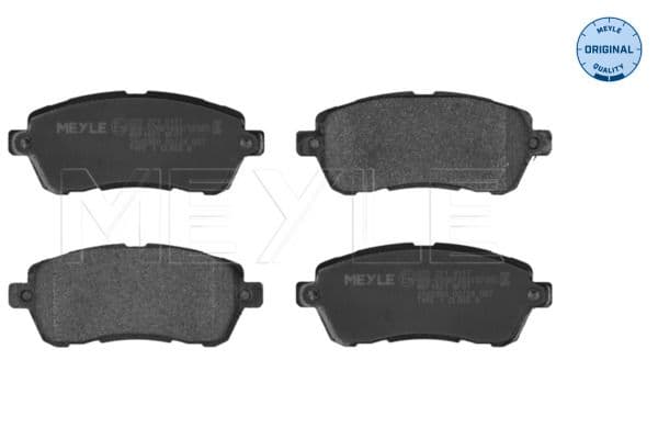 set placute frana,frana disc MEYLE -ORIGINAL: True to OE. 025 221 9117