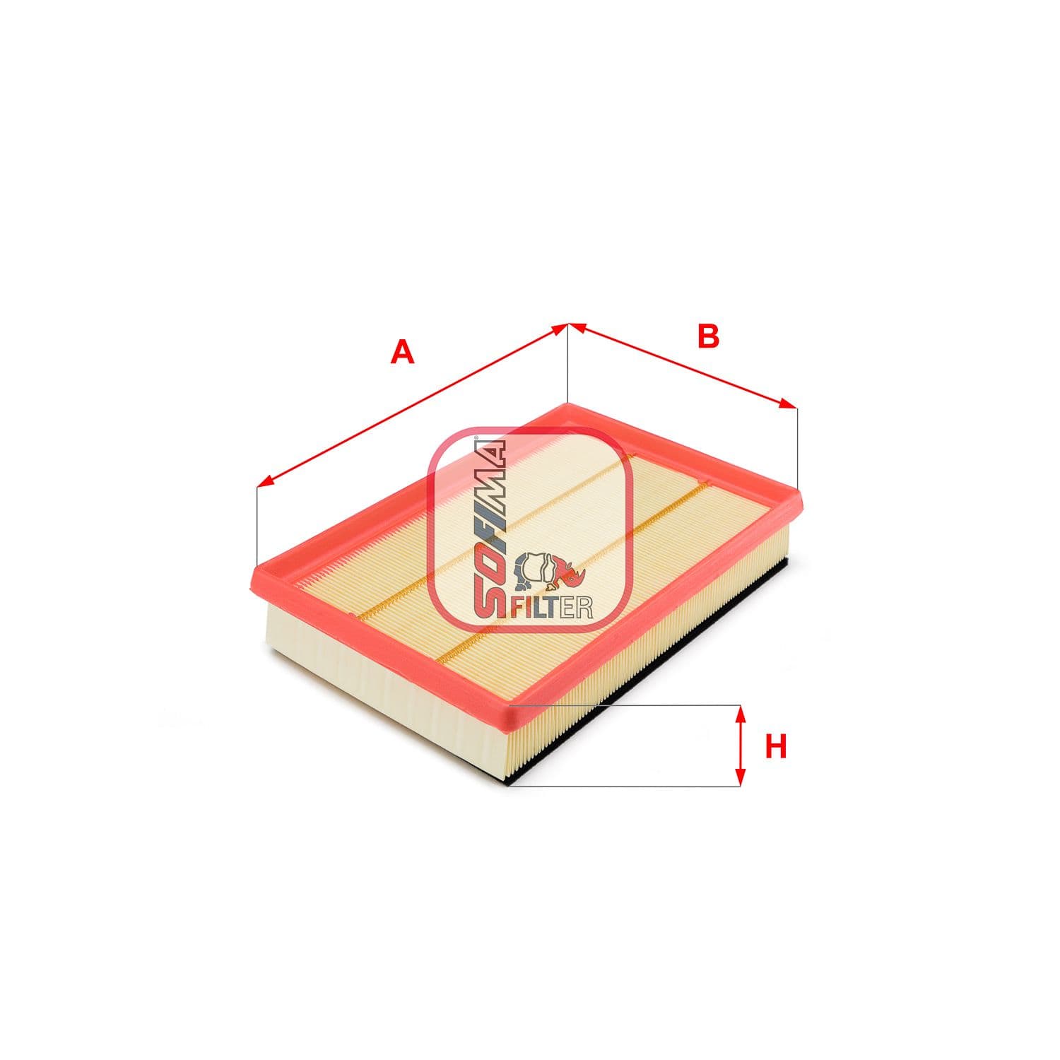 Filtru aer SOFIMA S 3207 A