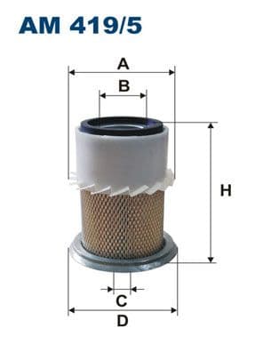 Filtru aer FILTRON AM 419/5