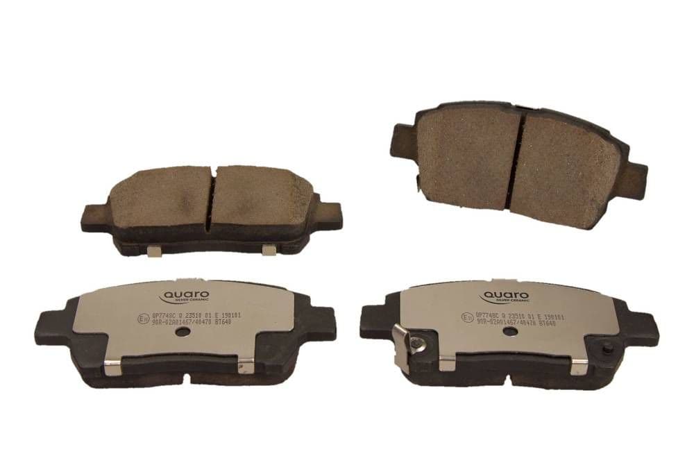 set placute frana,frana disc QUARO SILVER CERAMIC QP7748C