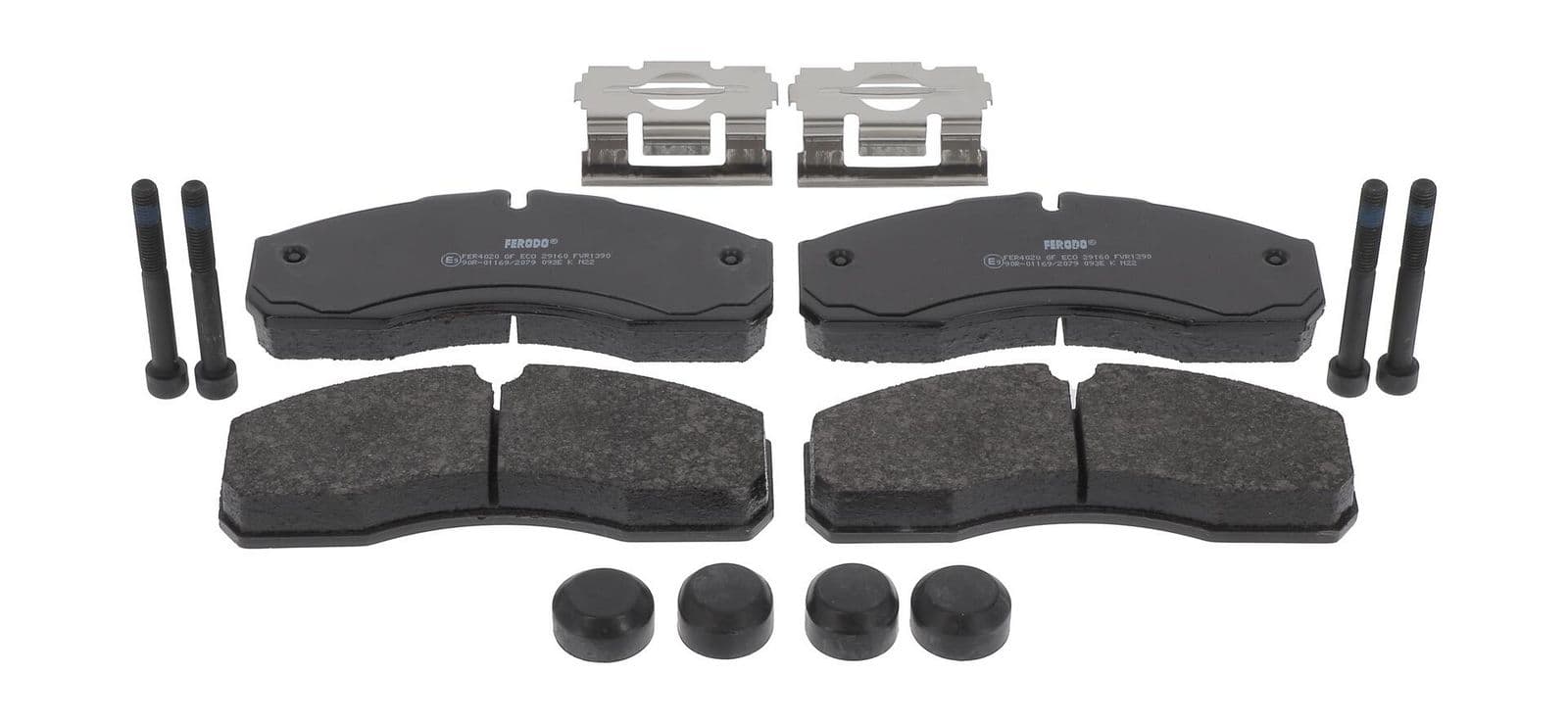 set placute frana,frana disc FERODO PREMIER FVR1390