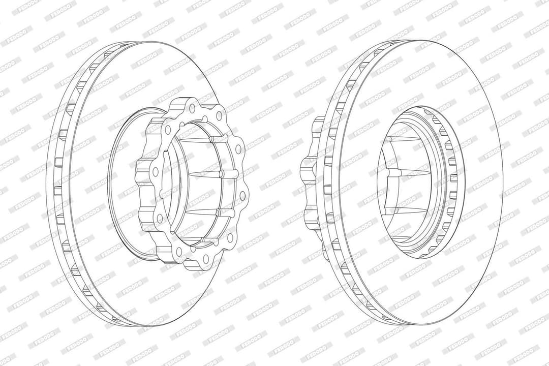Disc frana FERODO PREMIER FCR120A