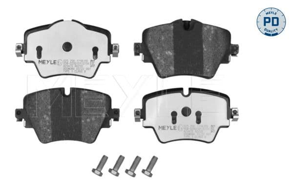 set placute frana,frana disc MEYLE -PD: Advanced performance and design. 025 256 1718/PD