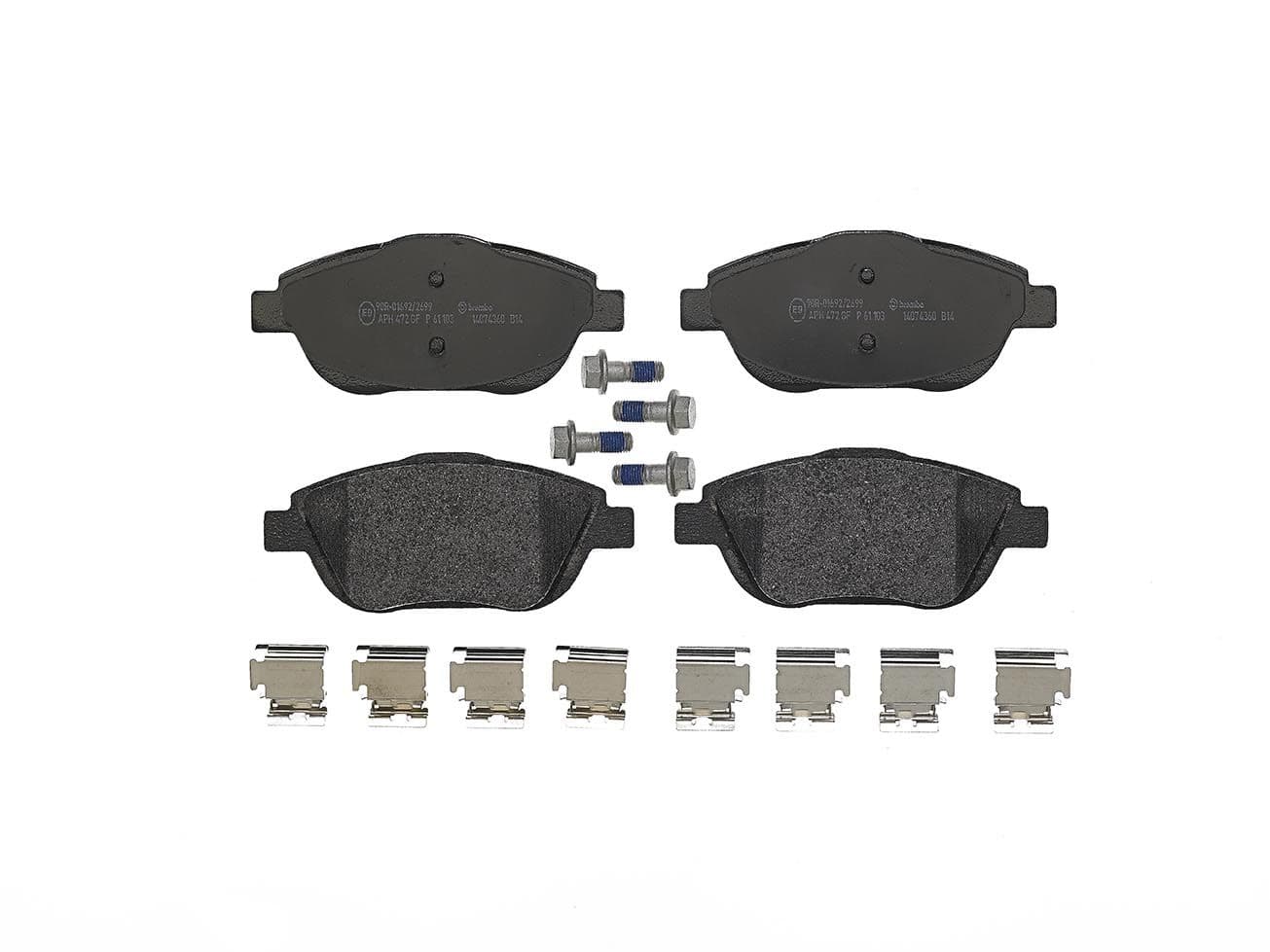 set placute frana,frana disc BREMBO PRIME LINE P 61 103