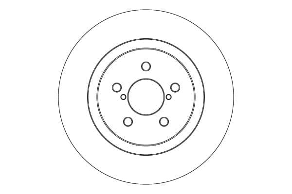 Disc frana TRW DF4640
