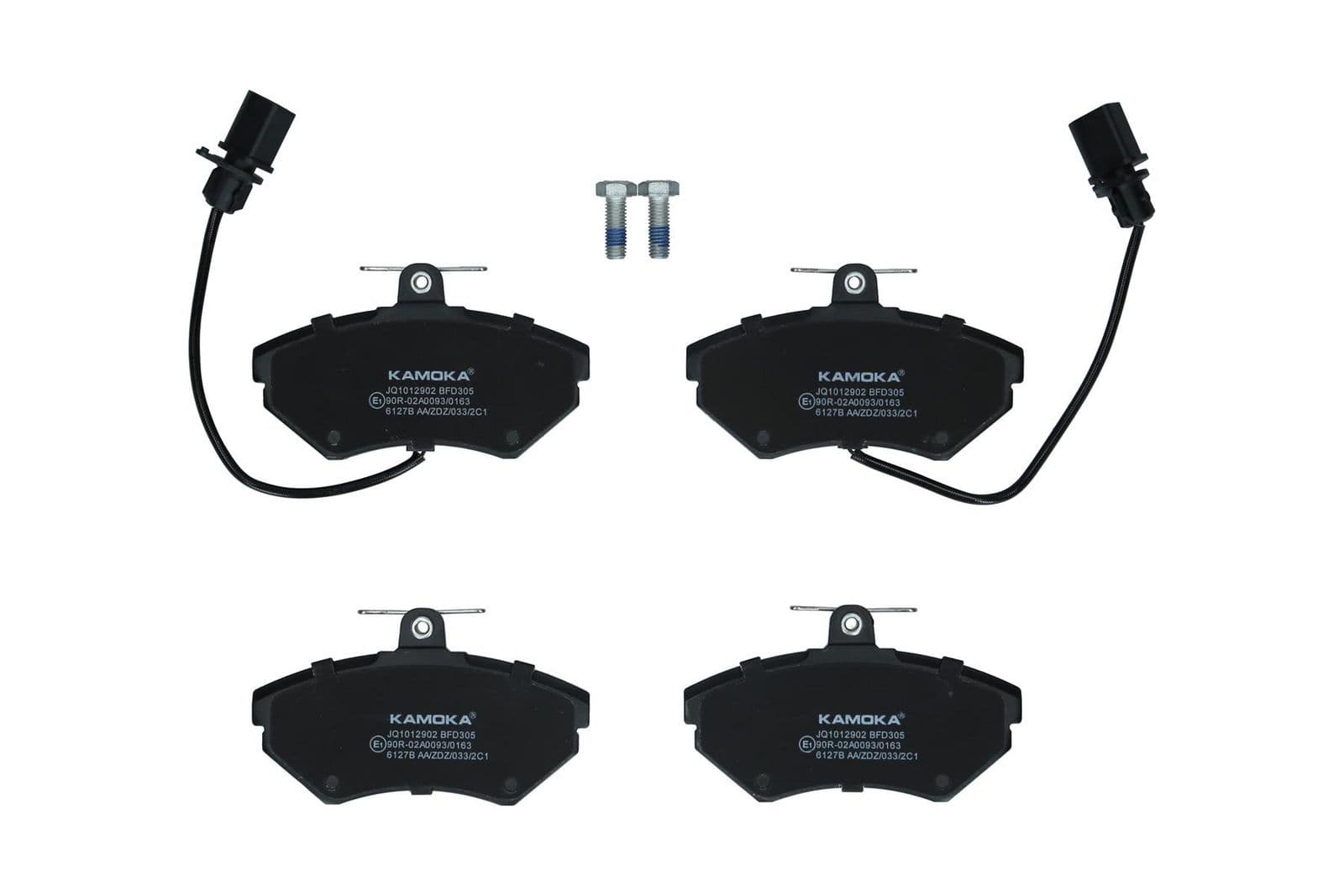 set placute frana,frana disc KAMOKA JQ1012902