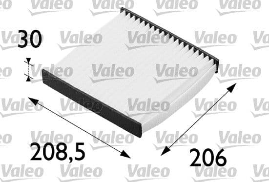 Filtru, aer habitaclu VALEO ESSENTIAL 698594