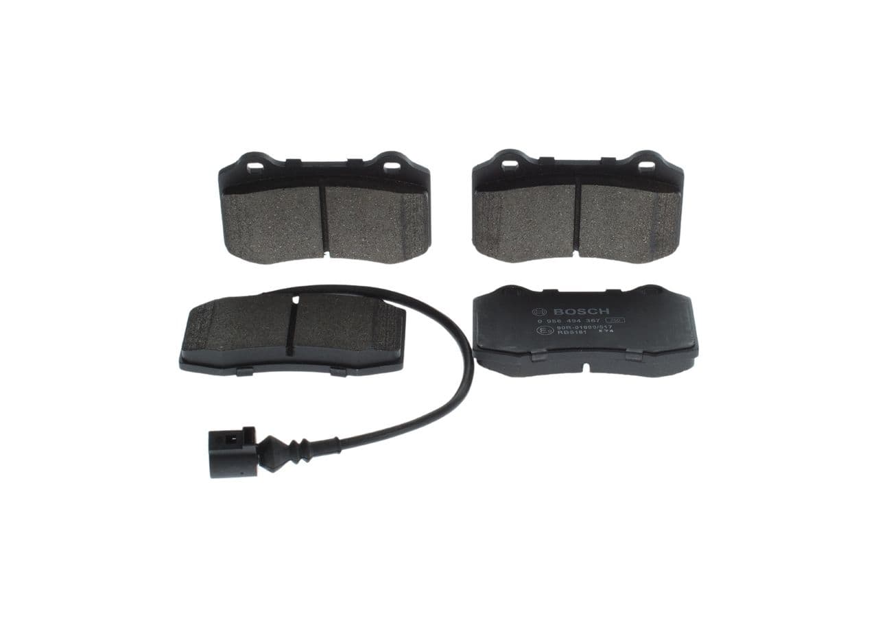 set placute frana,frana disc BOSCH 0 986 494 367