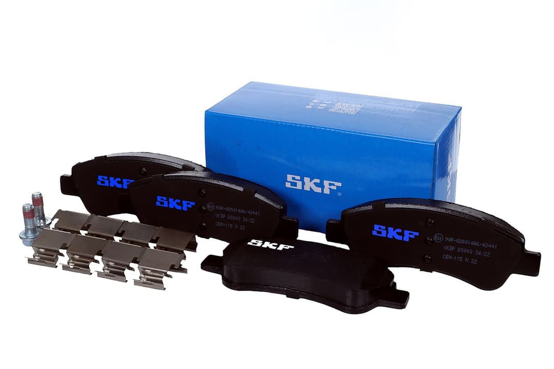 set placute frana,frana disc SKF VKBP 80040