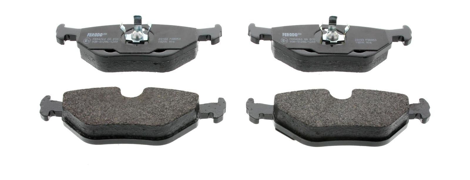 set placute frana,frana disc FERODO PREMIER ECO FRICTION FDB850
