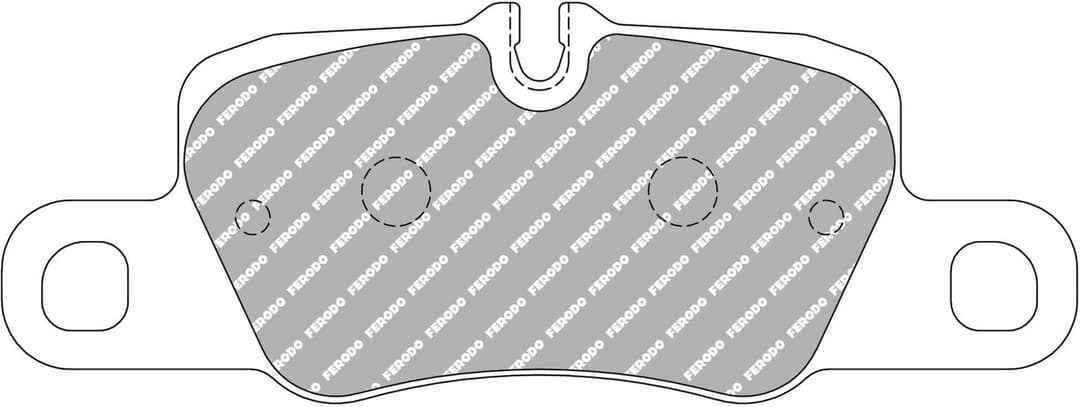 set placute frana,frana disc FERODO FCP4713W