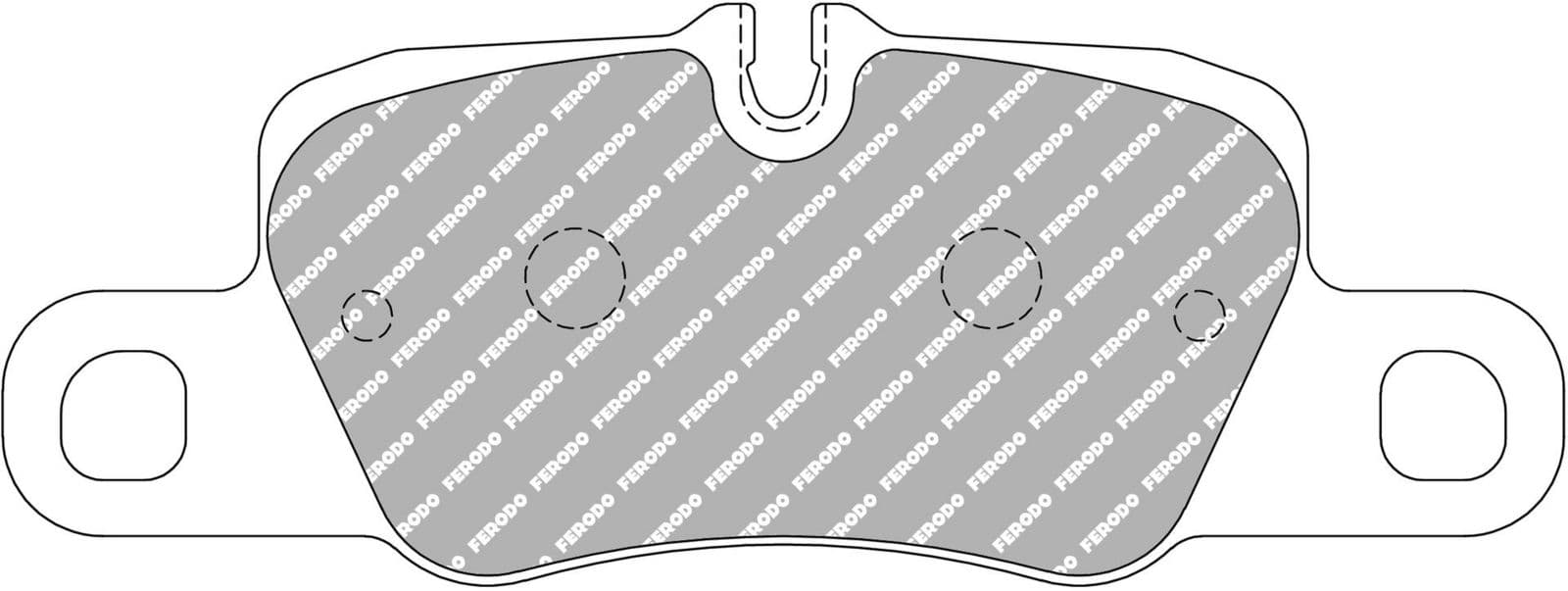 set placute frana,frana disc FERODO FCP4713W