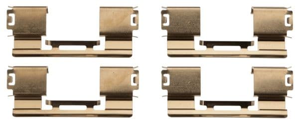 Set accesorii, placute frana TRW PFK650