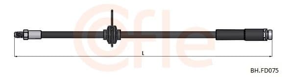 Furtun frana COFLE 92.BH.FD075