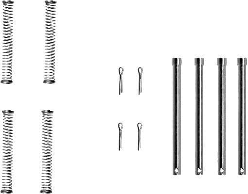 Set accesorii, placute frana TEXTAR 82049900