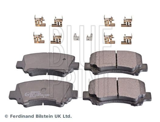 set placute frana,frana disc BLUE PRINT ADK84221