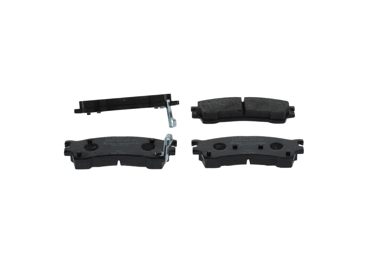 set placute frana,frana disc BOSCH 0 986 495 265
