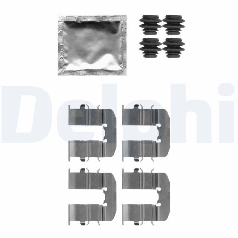 Set accesorii, placute frana DELPHI LX0512