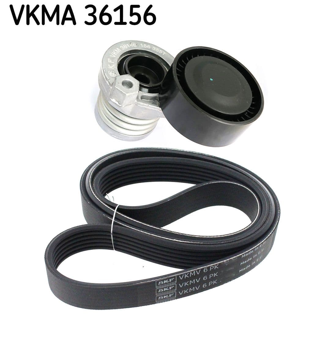 Set curea transmisie cu caneluri SKF VKMA 36156