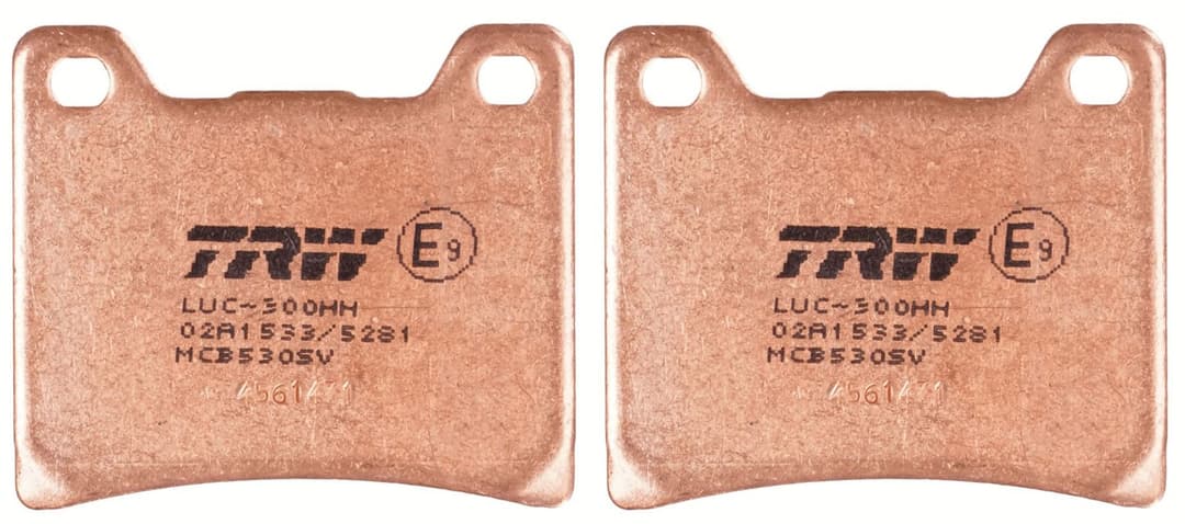 set placute frana,frana disc TRW MCB530SV