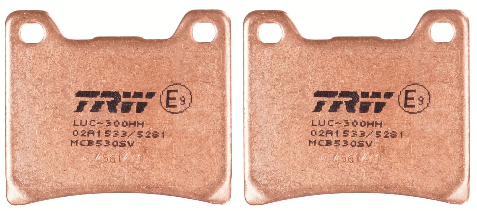 set placute frana,frana disc TRW MCB530SV