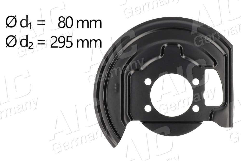 protectie stropire,disc frana AIC Calitatea originală 58192