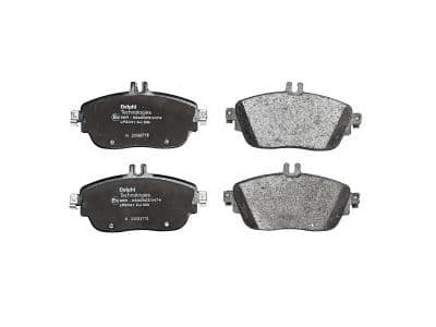 set placute frana,frana disc DELPHI LP2441