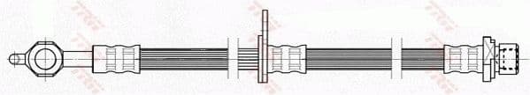 Furtun frana TRW PHD461