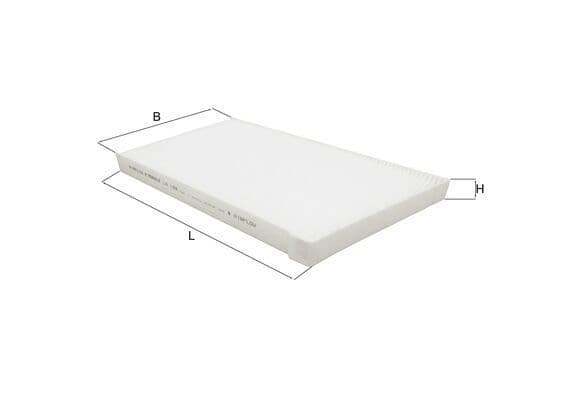 Filtru, aer habitaclu MAHLE LA 129