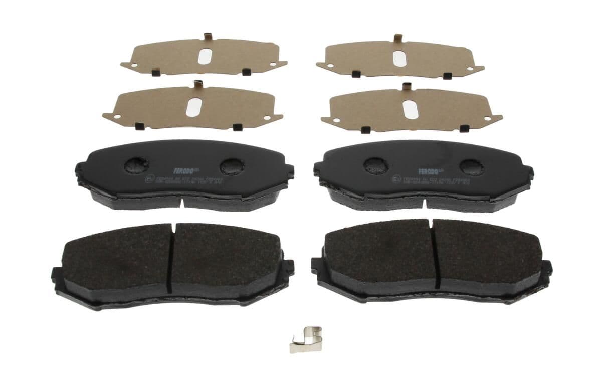 set placute frana,frana disc FERODO PREMIER ECO FRICTION FDB4060