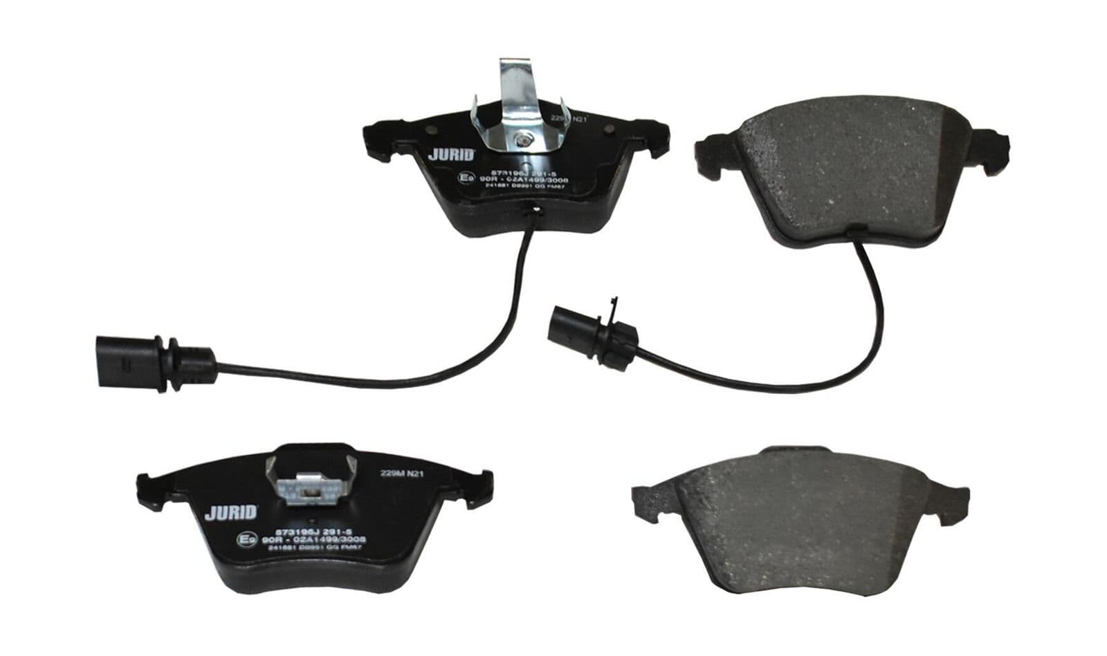 set placute frana,frana disc JURID 573196J